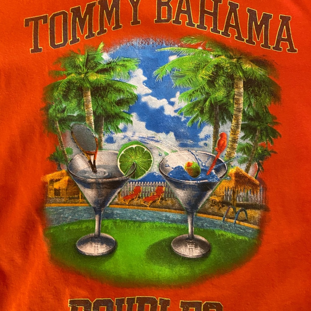 Tommy Bahama “Doubles” tee size xl